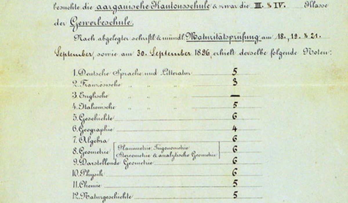 Marks sheet