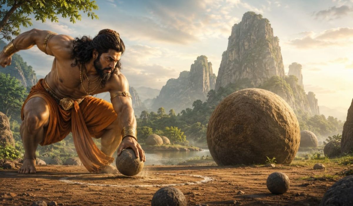 భీముడి చేతిలో గోళీలా.. లేక ప్రకృతి వరమా ..