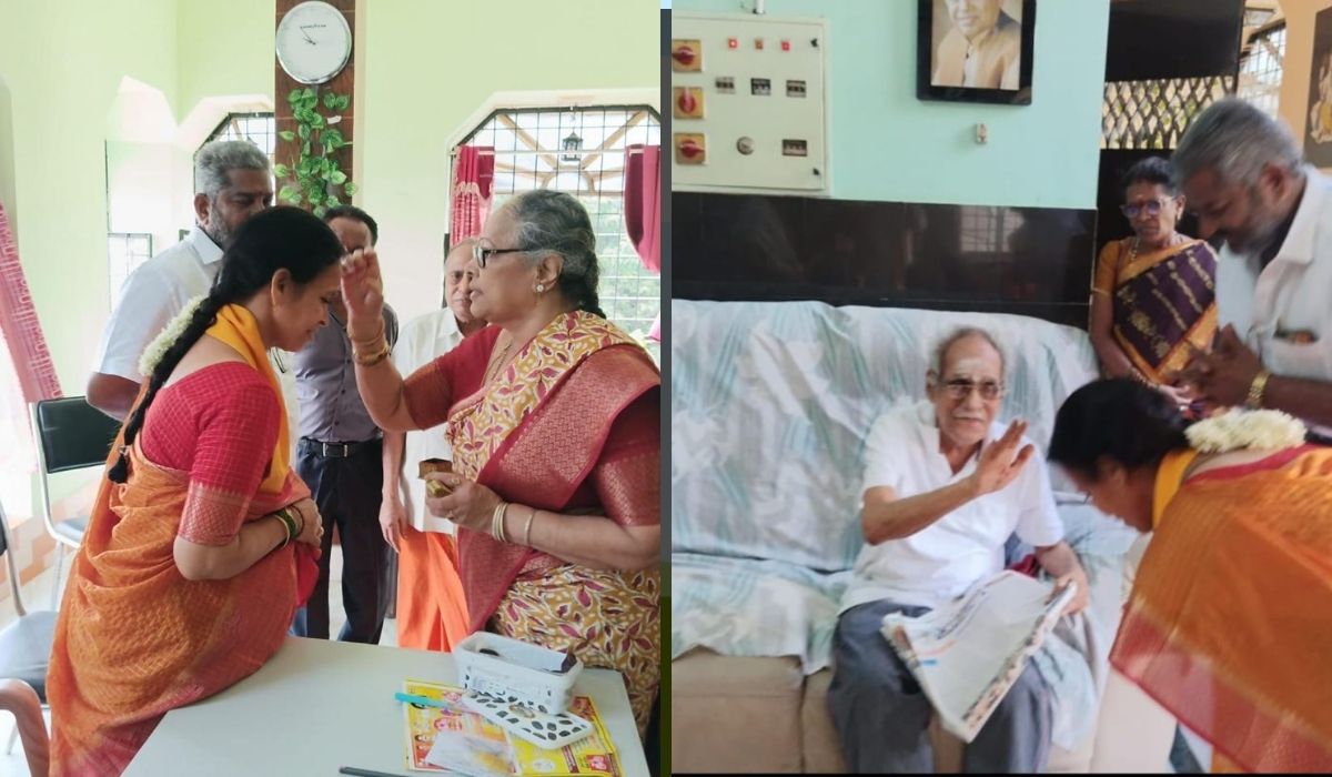 ఆప్యాయతల స్వాగతం.. ఆశీస్సుల సందడి